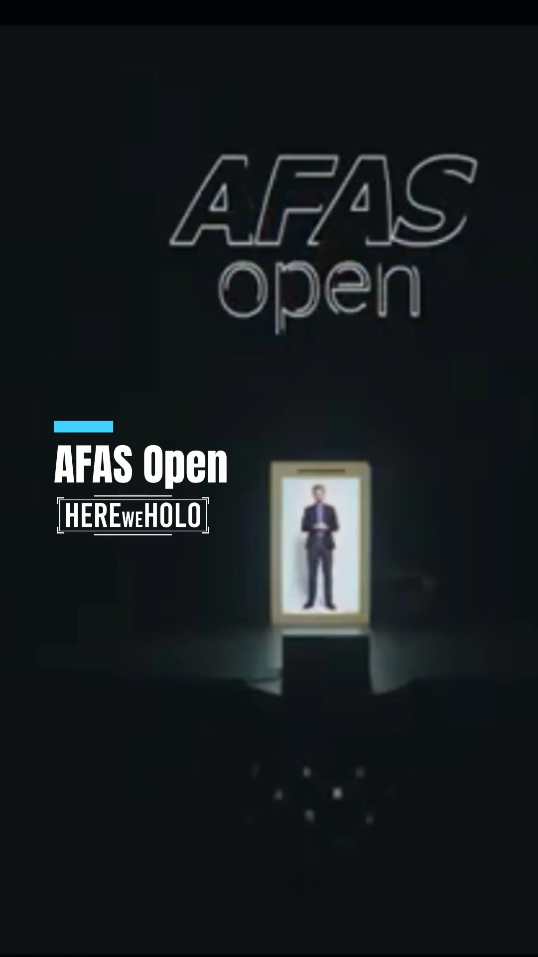 AFAS Software maakt zijn eigen hologrammen, Holobox HEREweHOLO