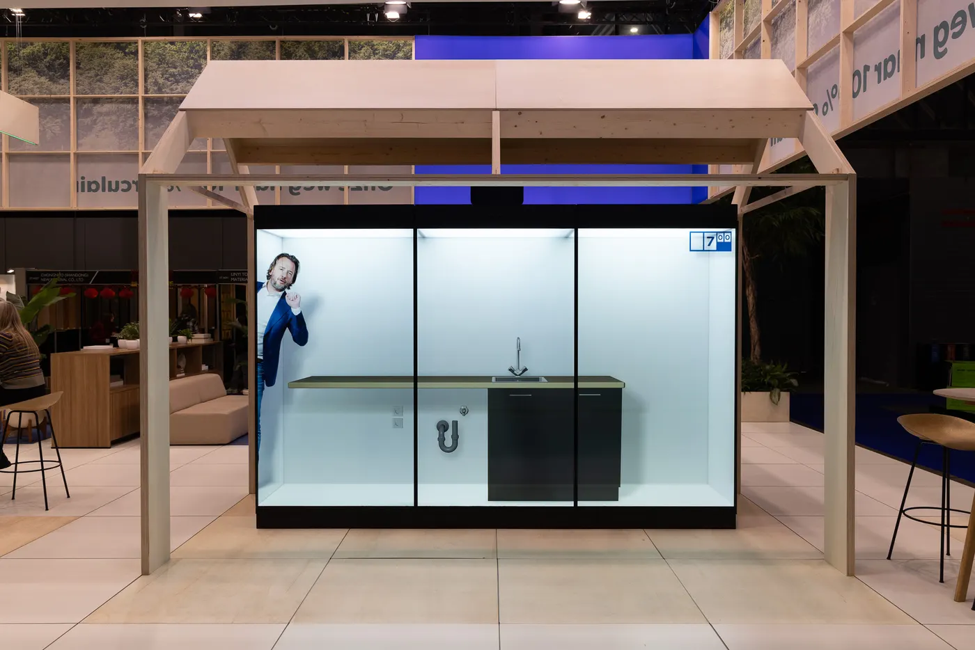 Bruynzeel Keukens op de Bouwbeurs, HoloWall HEREweHOLO