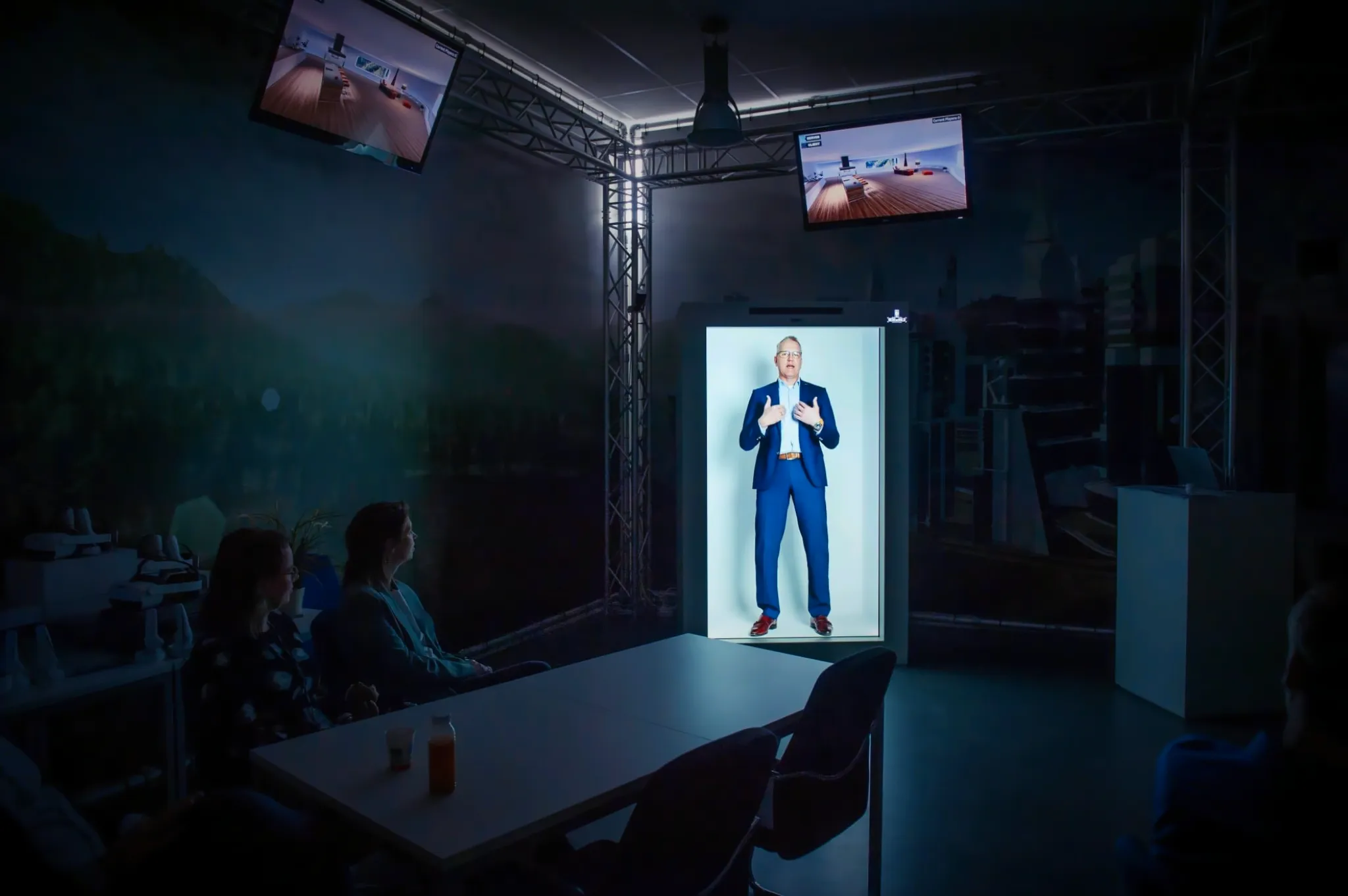 Live hologrampresentaties